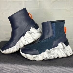 United Nude Marble Sole Ankle Boots